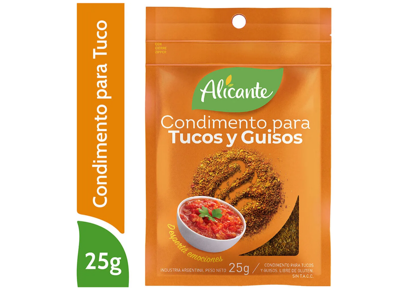 Condimentos Para Tucos y Guisos