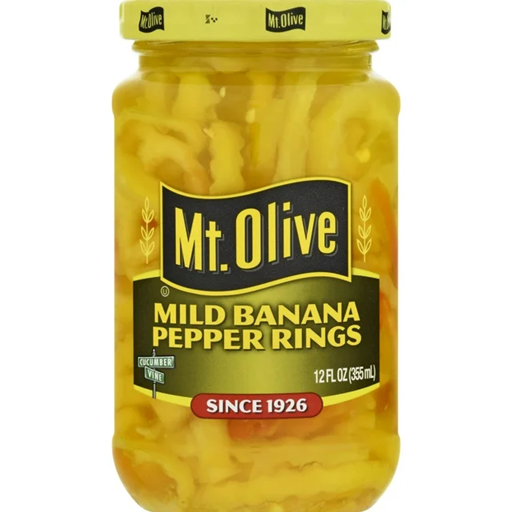Mild Banana Pepper Rings