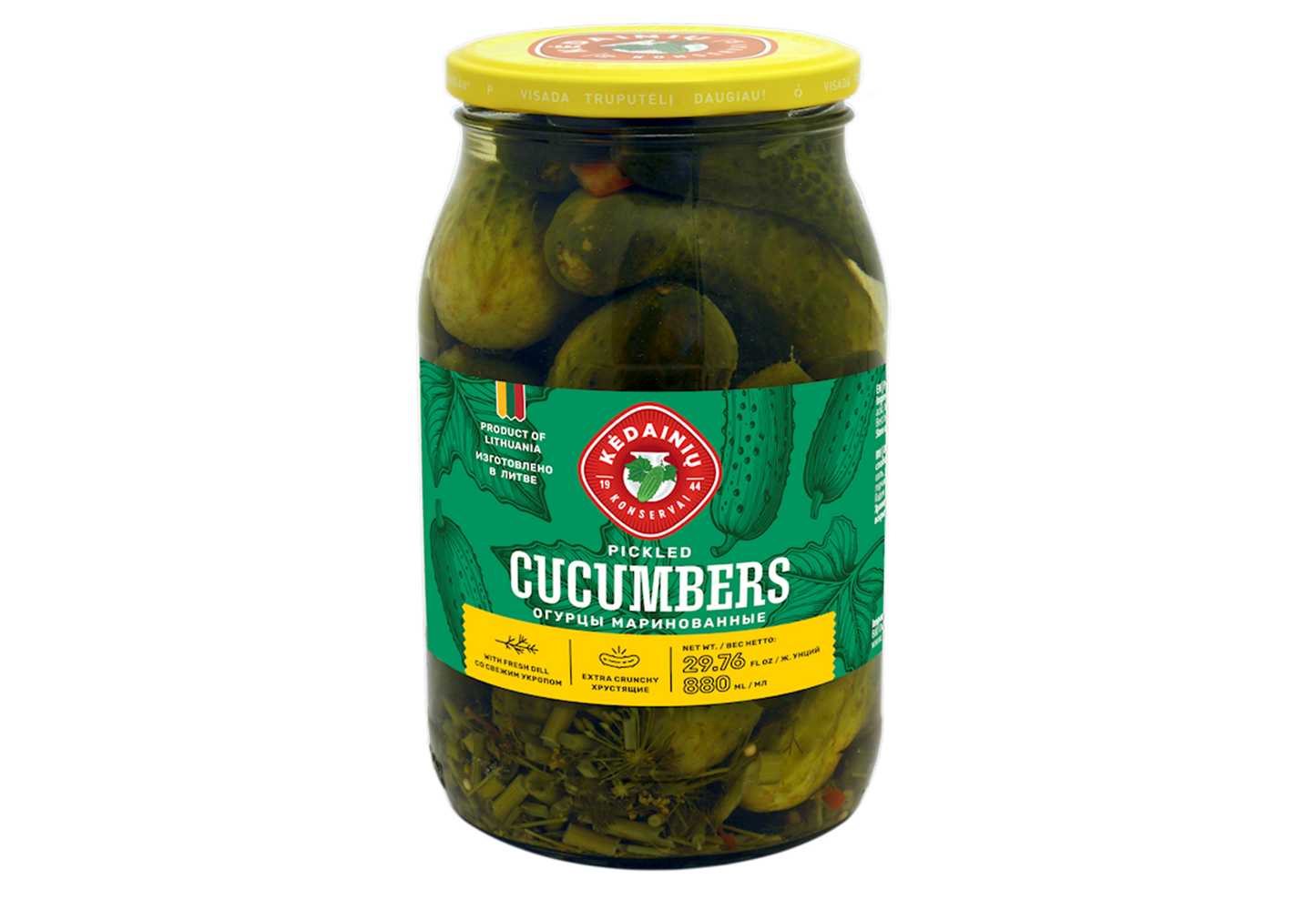 Pickled Cucumbers 31oz