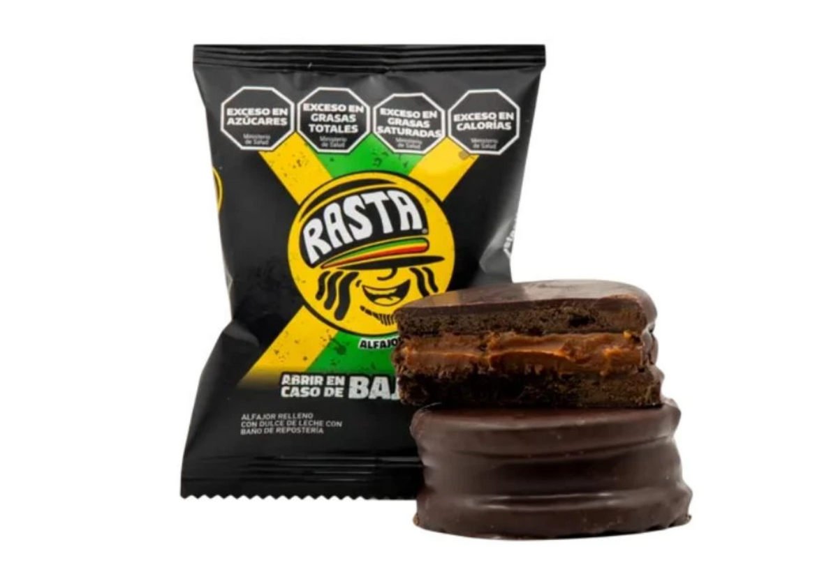 Rasta Alfajor Negro