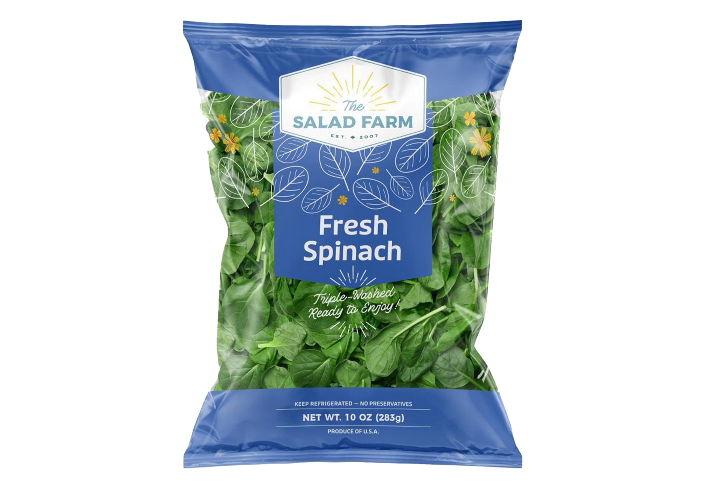 Fresh Spinach Bag