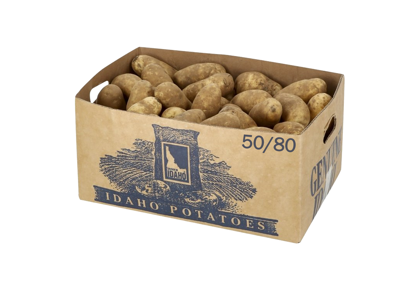 Box of Idaho Potatoes 50/80 (Wholesale)